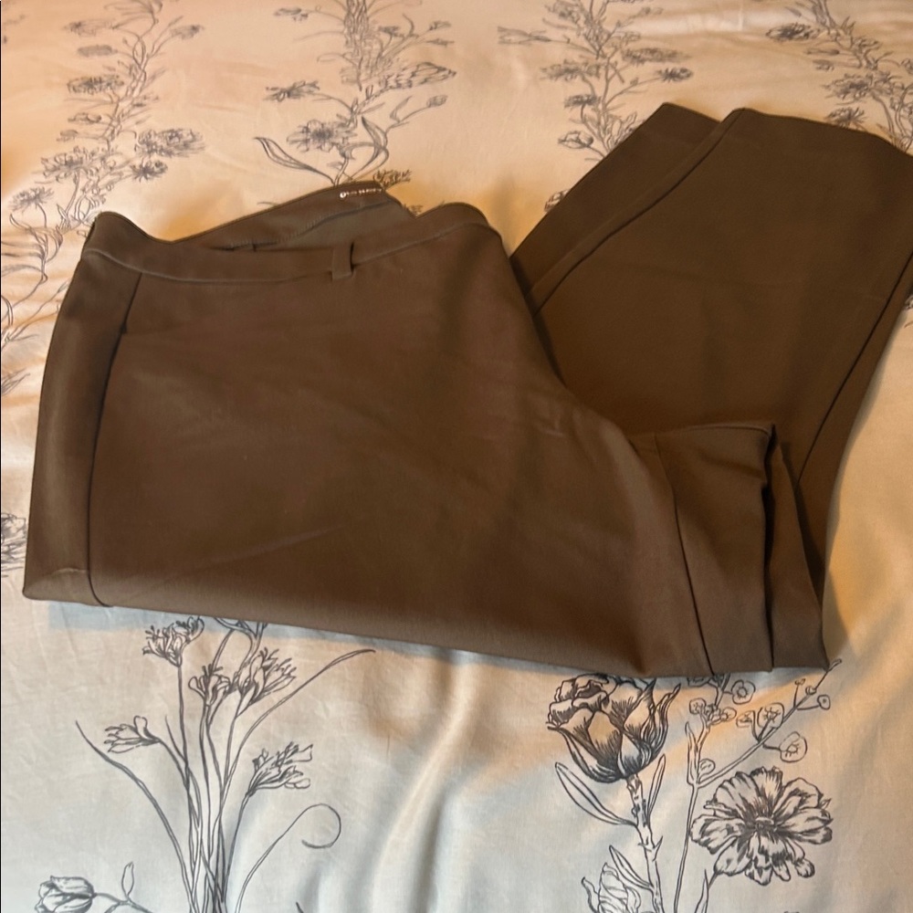 Old Navy High Rise Pixie Skinny Pants Women's‎ Size 20 - Dark Brown